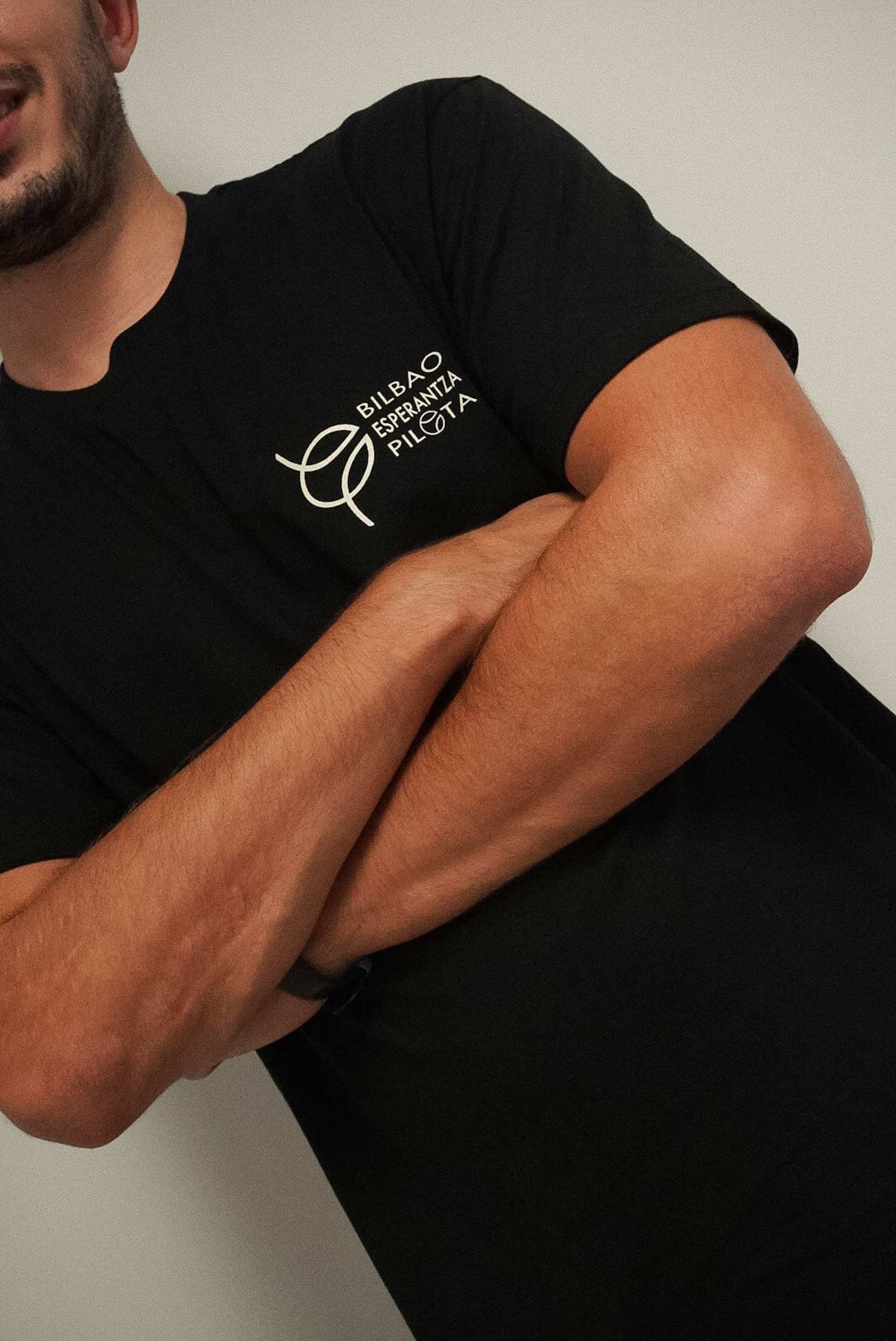 Camiseta Esperanza Eskupilota Negro